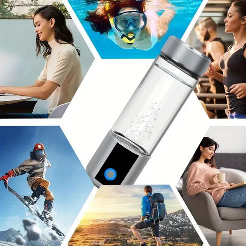Rechargeable Alkaline Hydrogen Water Bottle