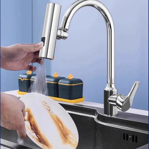 Universal 3-Mode Waterfall Faucet