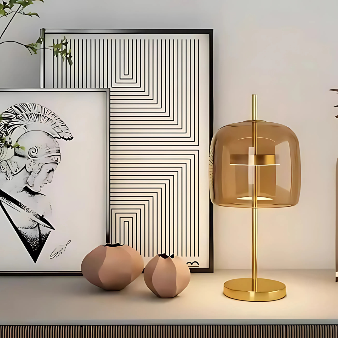 Vitrea – Modern Glass LED Table Lamp