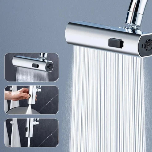 Universal 3-Mode Waterfall Faucet