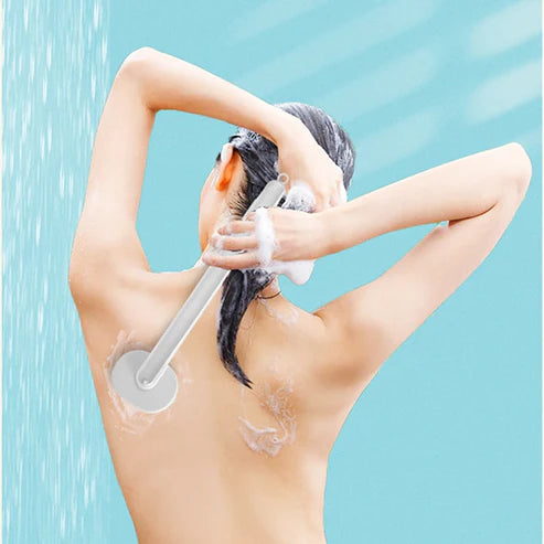 RelaxBrush – Long-Handle Bath Massage Brush