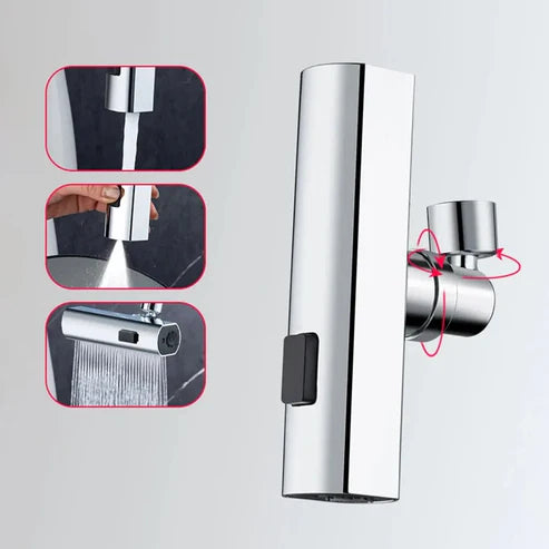 Universal 3-Mode Waterfall Faucet