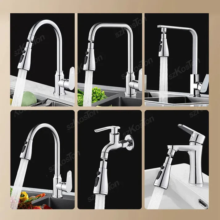 AquaFlex – Rotating Brass Faucet Extension
