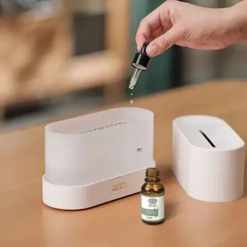 FlameGlow – Aromatherapy Diffuser with Flame Effect