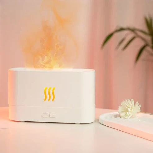 FlameGlow – Aromatherapy Diffuser with Flame Effect