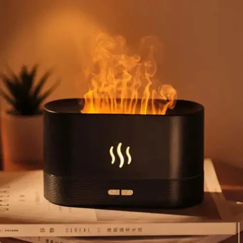 FlameGlow – Aromatherapy Diffuser with Flame Effect