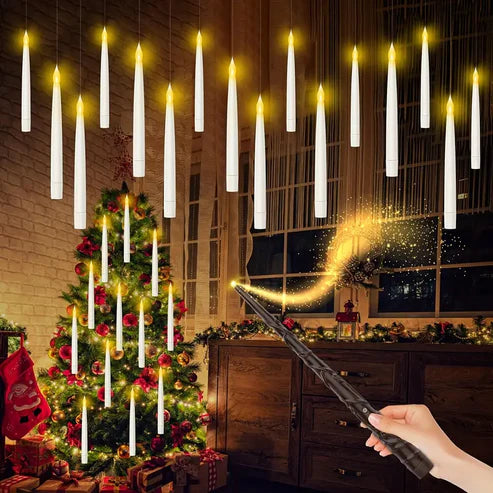Enchanted Glow – Floating Magic Candles (12 pcs)