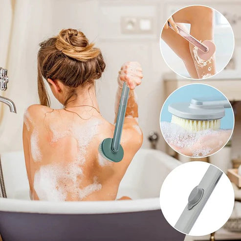 RelaxBrush – Long-Handle Bath Massage Brush