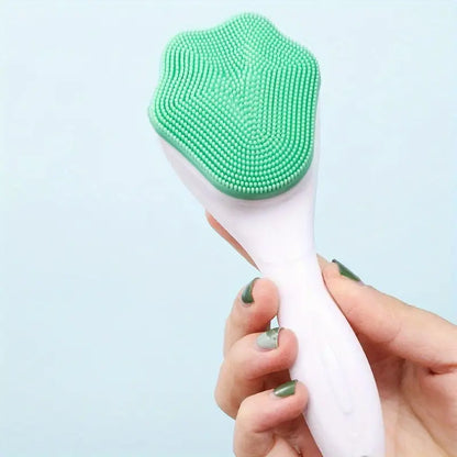 SilkyGlow – Silicone Facial Scrubber