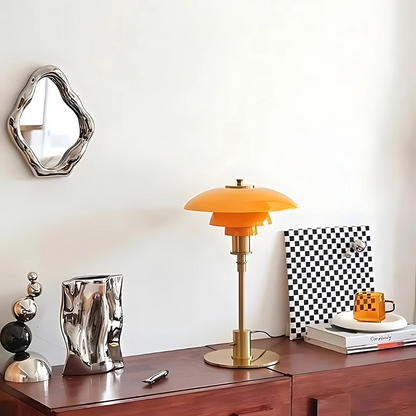 CelestialGlimmer – Nordic Simple Glass Table Lamp