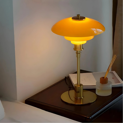 CelestialGlimmer – Nordic Simple Glass Table Lamp