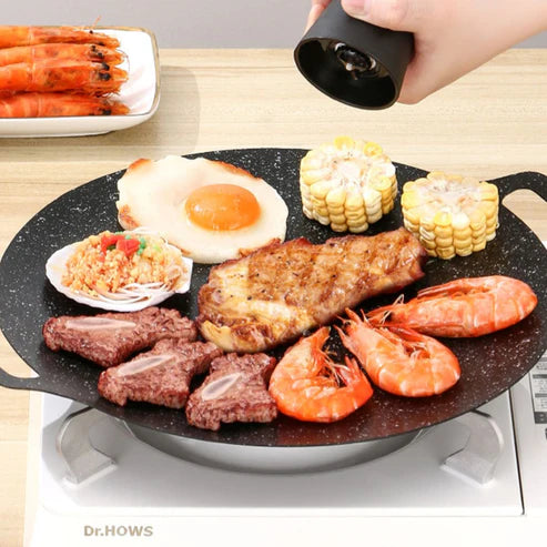 Korean Stone-Coated Grill Pan