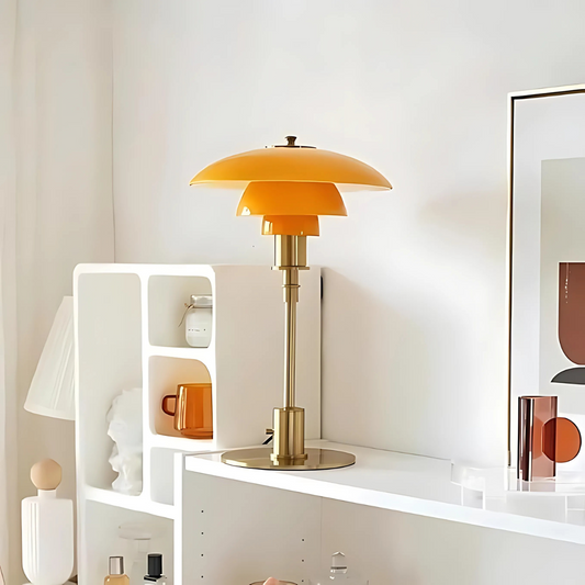 CelestialGlimmer – Nordic Simple Glass Table Lamp
