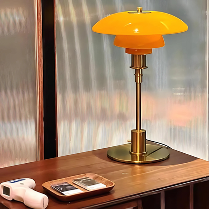 CelestialGlimmer – Nordic Simple Glass Table Lamp