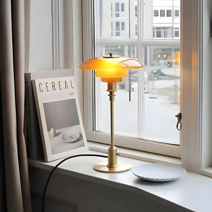 CelestialGlimmer – Nordic Simple Glass Table Lamp