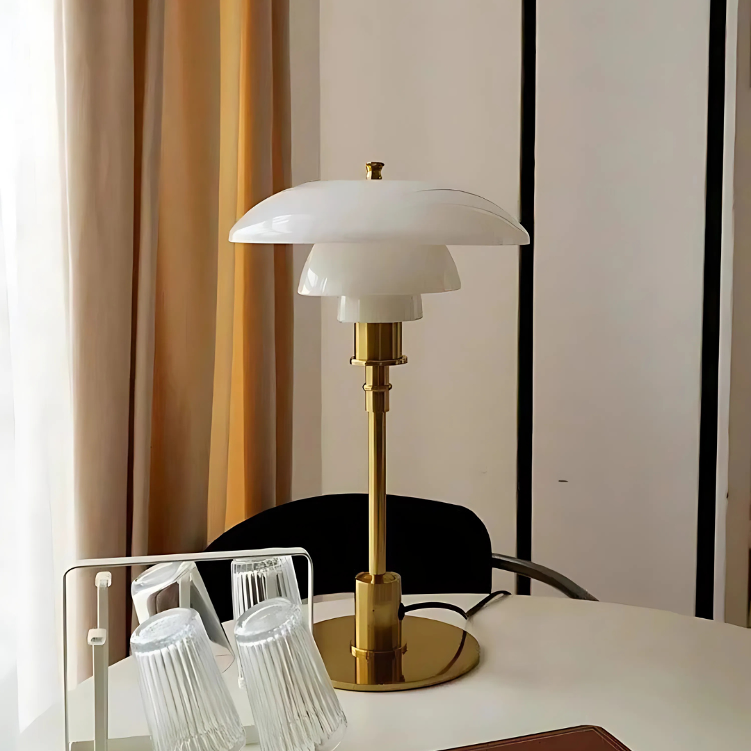 CelestialGlimmer – Nordic Simple Glass Table Lamp