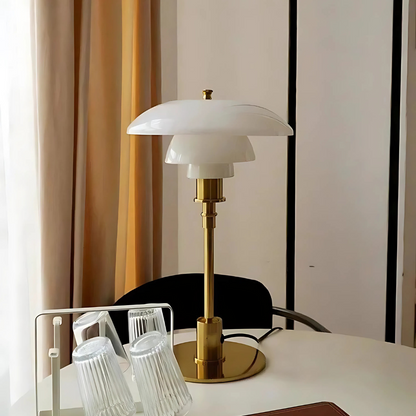 CelestialGlimmer – Nordic Simple Glass Table Lamp