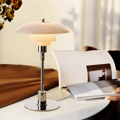 CelestialGlimmer – Nordic Simple Glass Table Lamp