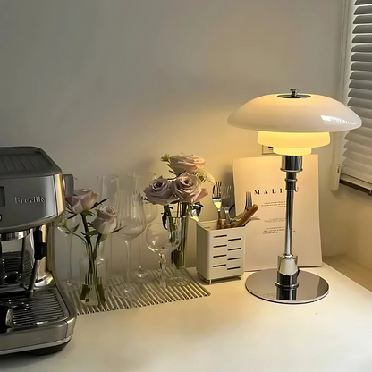 CelestialGlimmer – Nordic Simple Glass Table Lamp
