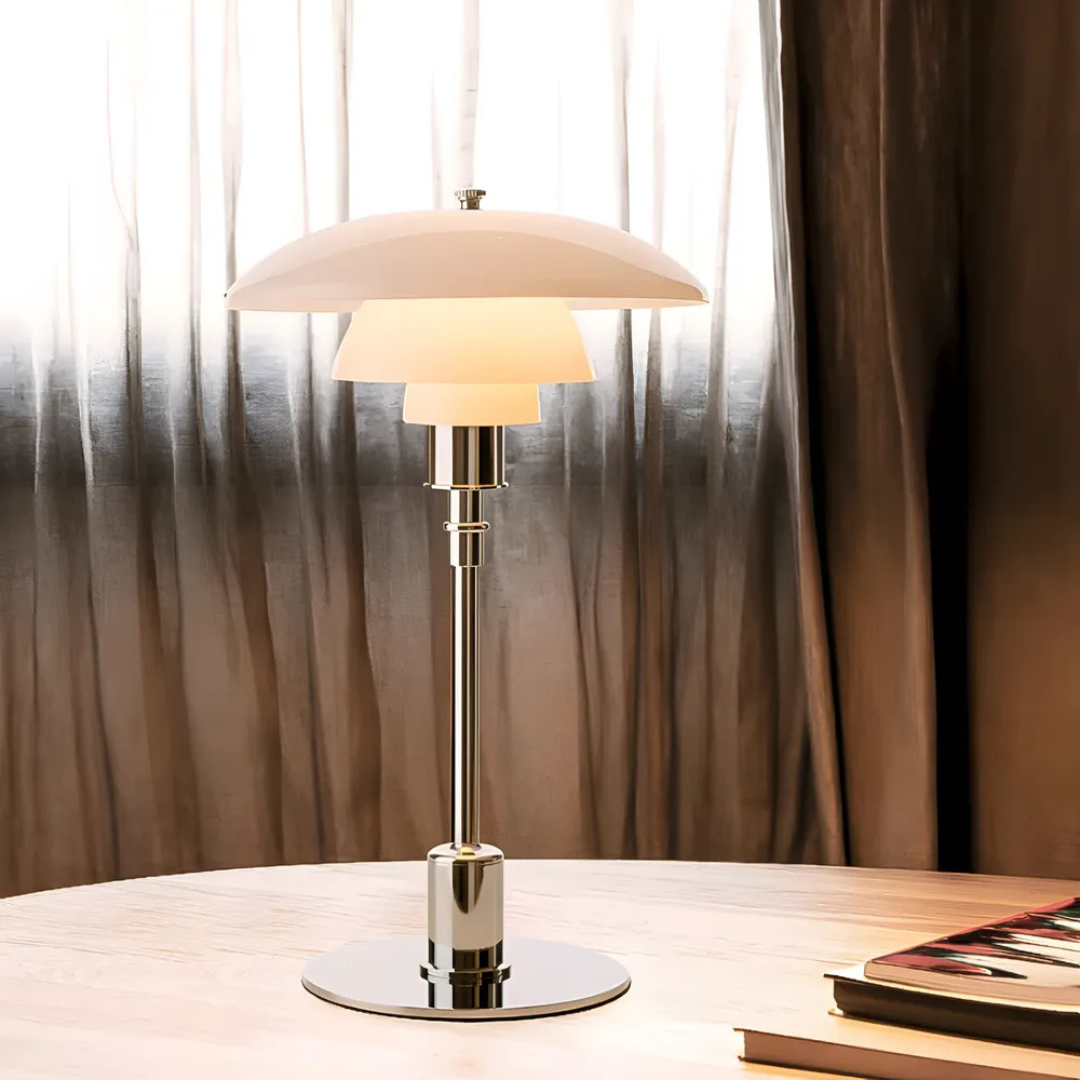CelestialGlimmer – Nordic Simple Glass Table Lamp