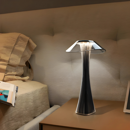 LED Diamond Table Lamp – Rechargeable Touch Control Light