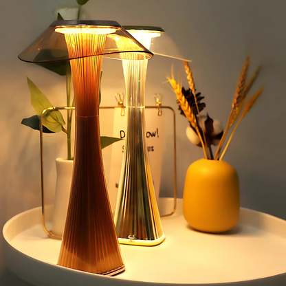 LED Diamond Table Lamp – Rechargeable Touch Control Light
