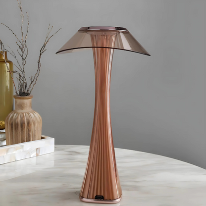 LED Diamond Table Lamp – Rechargeable Touch Control Light