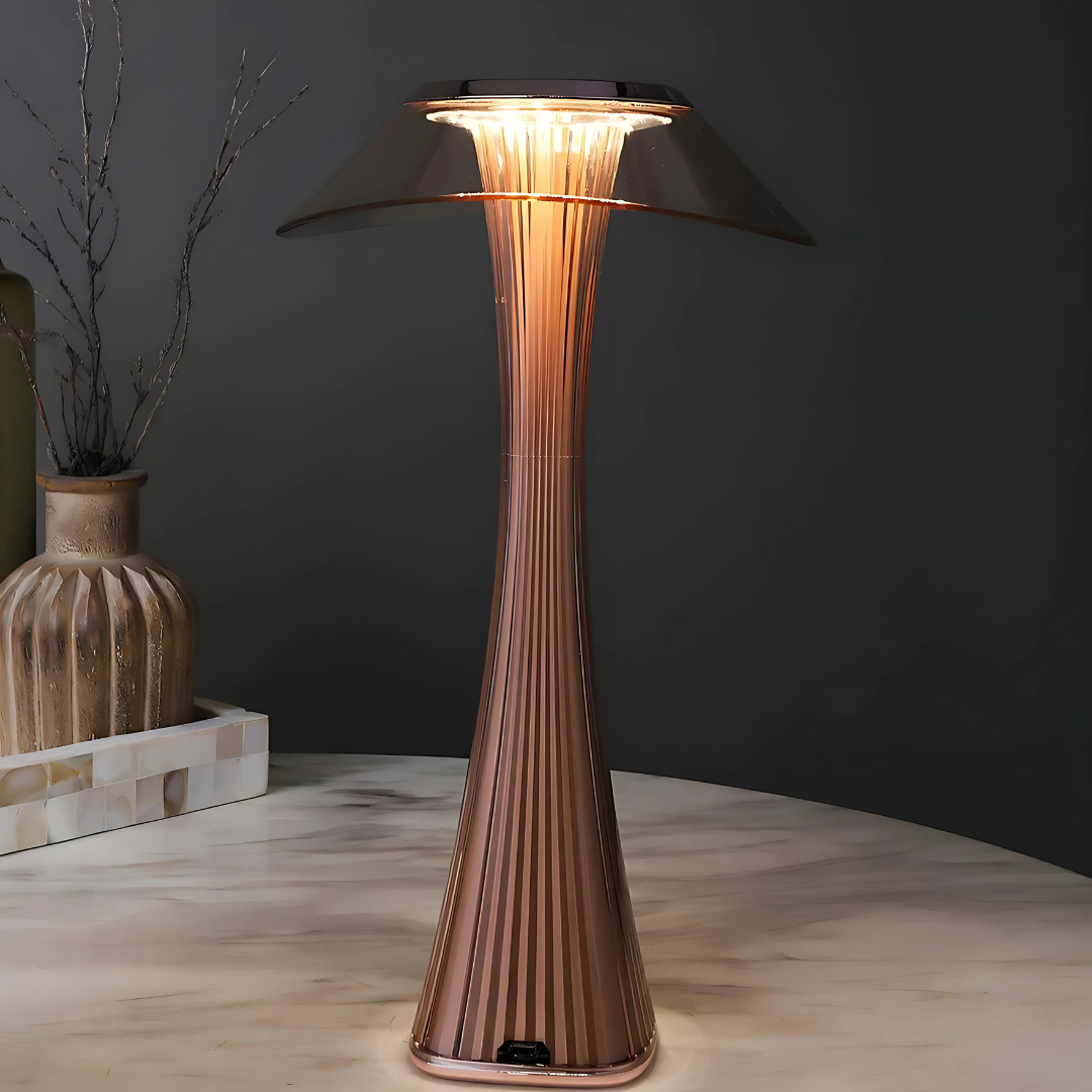 LED Diamond Table Lamp – Rechargeable Touch Control Light