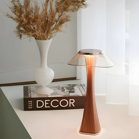 LED Diamond Table Lamp – Rechargeable Touch Control Light