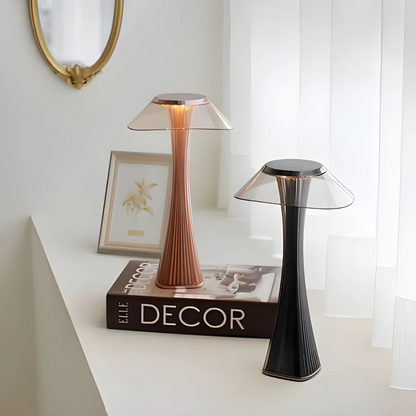 LED Diamond Table Lamp – Rechargeable Touch Control Light