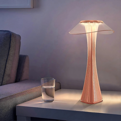 LED Diamond Table Lamp – Rechargeable Touch Control Light