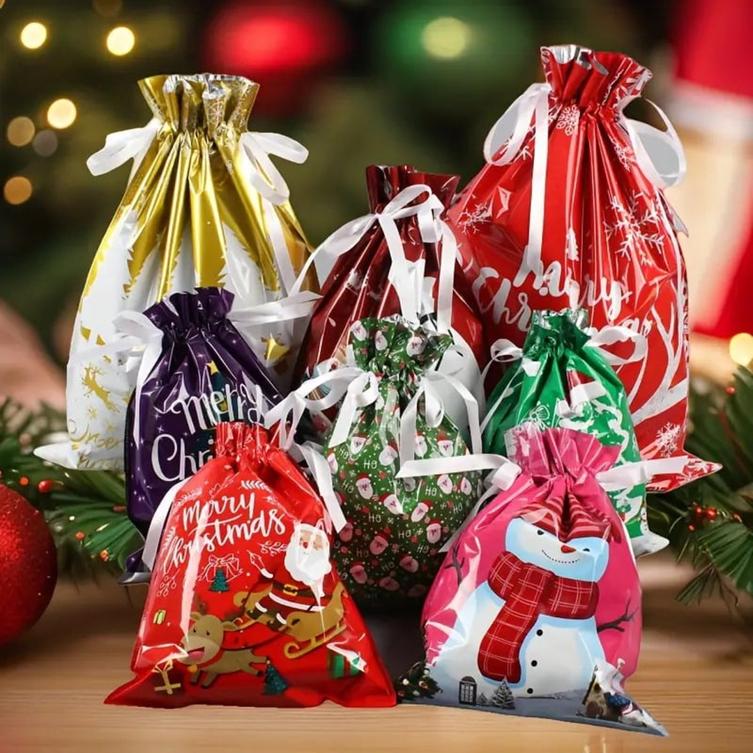 ChristmasWrap – 27 Reusable Gift Bags for Effortless Holiday Wrapping