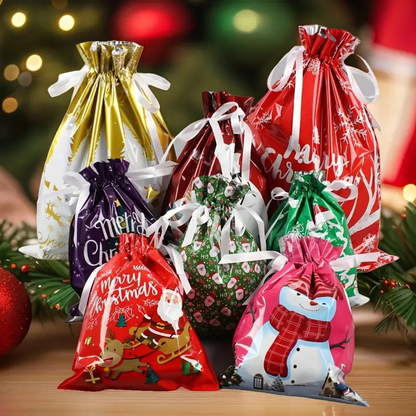 ChristmasWrap – 27 Reusable Gift Bags for Effortless Holiday Wrapping