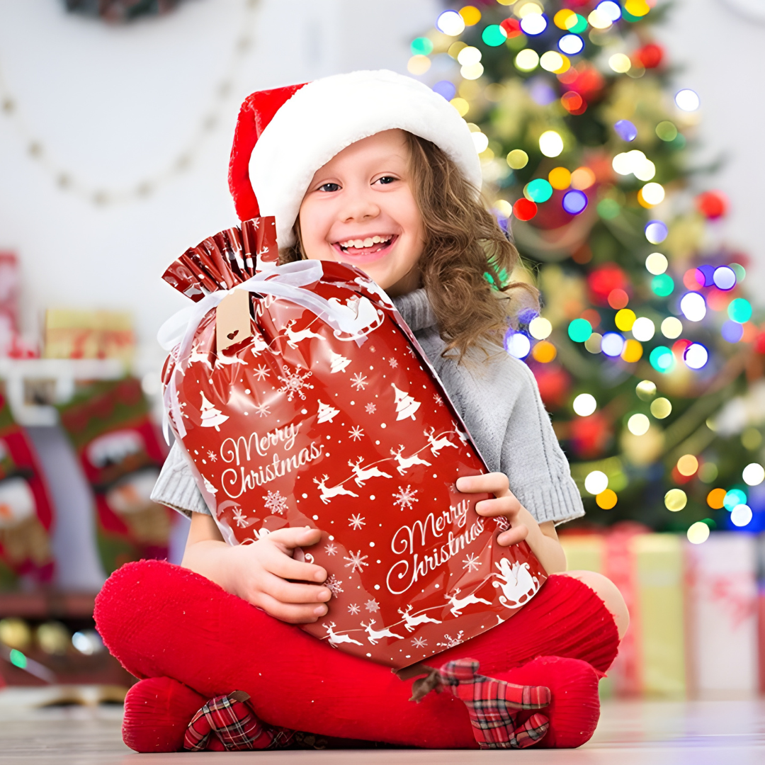 ChristmasWrap – 27 Reusable Gift Bags for Effortless Holiday Wrapping