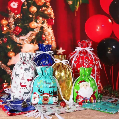 ChristmasWrap – 27 Reusable Gift Bags for Effortless Holiday Wrapping