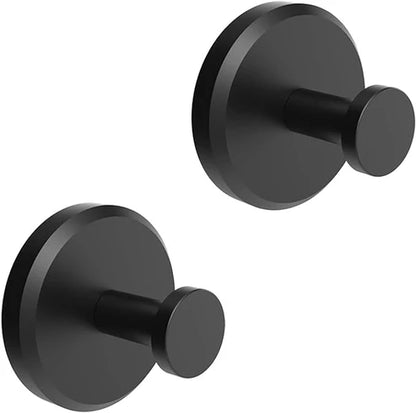 Self-Adhesive Brass Wall Hooks – Strong & Reusable (2 pcs)