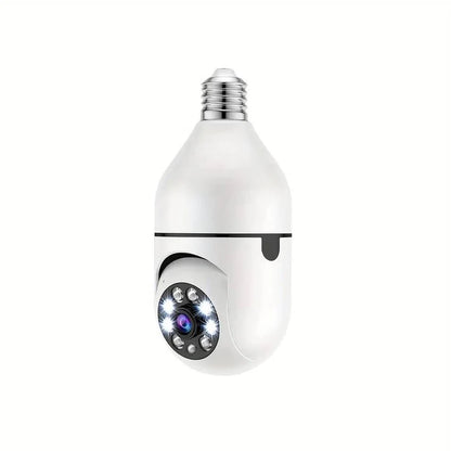 HD WIFI Security Camera - Easy Bulb Installation (+ 64GB Memory Card Included)