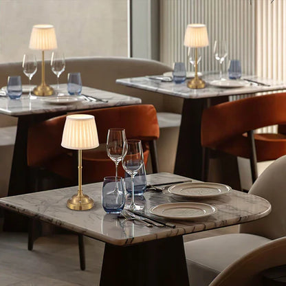 Timeless Glow – Portable Fabric Table Lamp