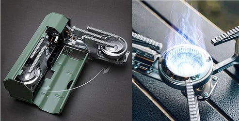 Compact Folding Gas Stove – Your Outdoor Adventure Essential
