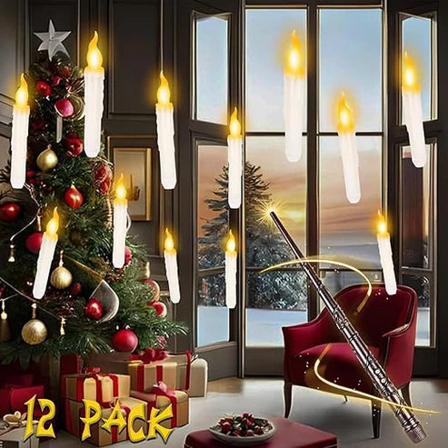Enchanted Glow – Floating Magic Candles (12 pcs)