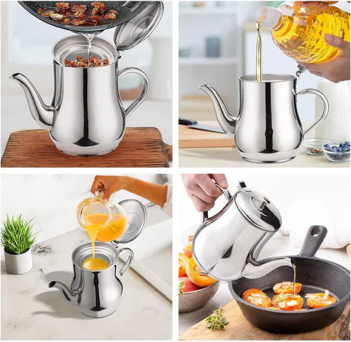 Filtered Oil Storage Pot