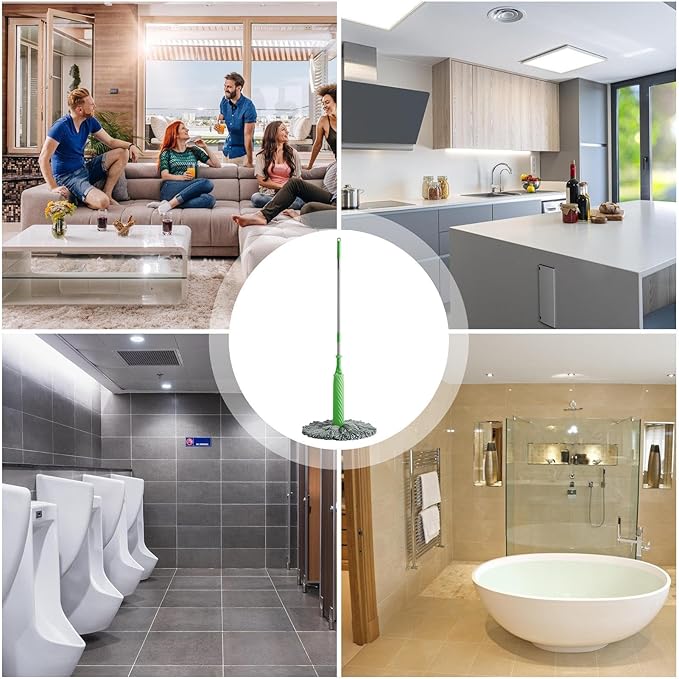 TurboDry Mop – Ultra-Absorbent Cleaning Revolution