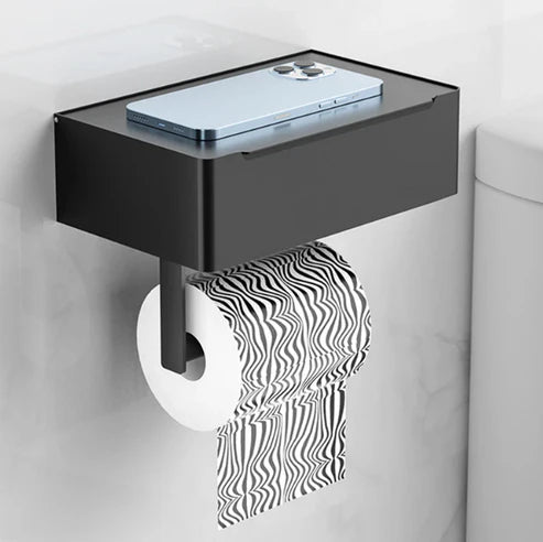 SteelGrace - Premium Toilet Paper Holder