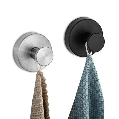 Self-Adhesive Brass Wall Hooks – Strong & Reusable (2 pcs)
