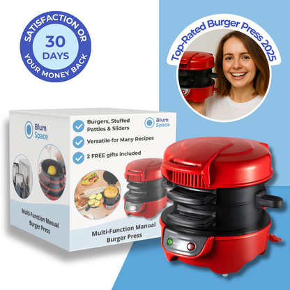 Multi-Function Manual Burger Press