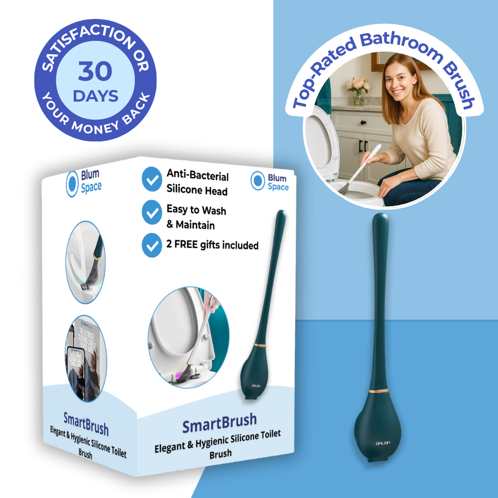 SmartBrush - Elegant & Hygienic Silicone Toilet Brush