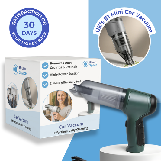 Ultimate Cordless Car Vacuum – High Suction Power