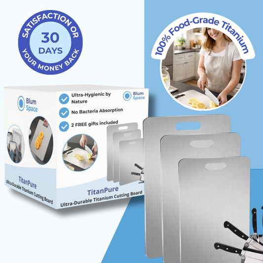 Titanium Cutting Board – Safe & Hygienic Kitchen Essential