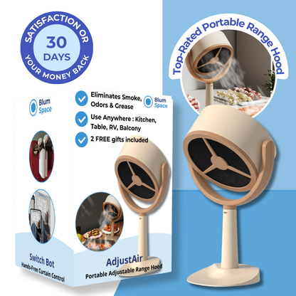 AdjustAir – Portable Adjustable Range Hood