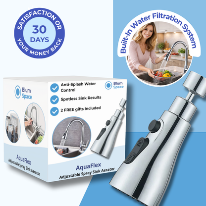 AquaFlex – Rotating Brass Faucet Extension